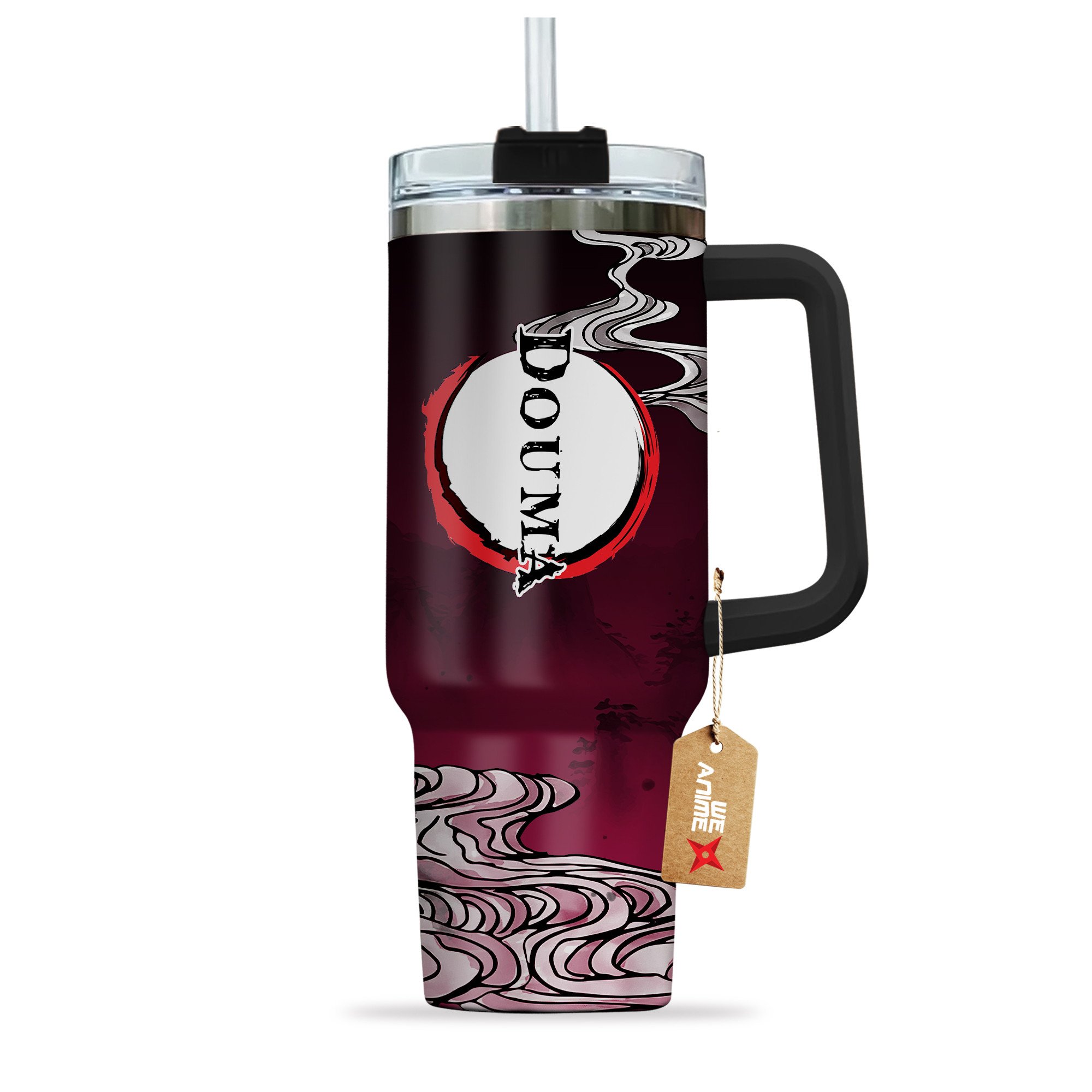 Douma Kimetsu no Yaiba Anime Custom Stanley Cup 40 oz 30 oz Tumbler With Handle