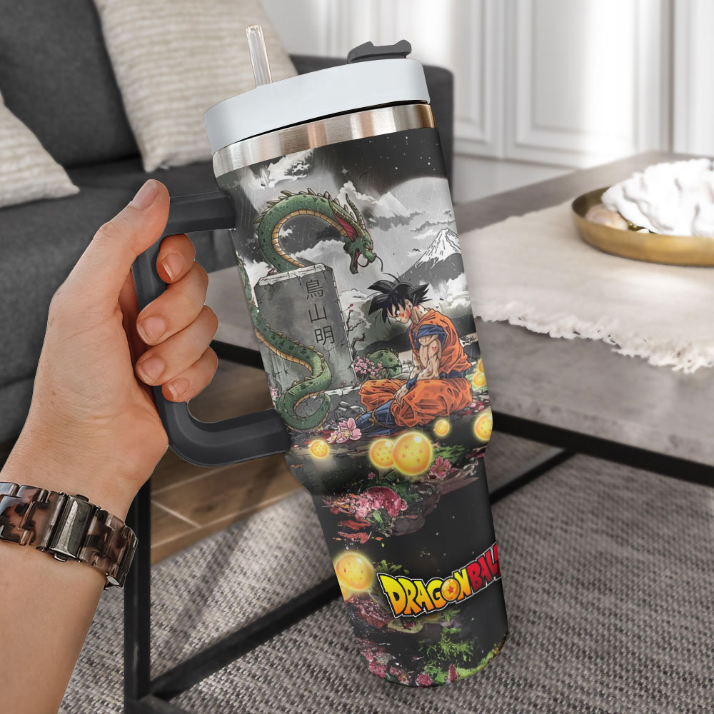 Dragon Ball Anime Custom Stanley Cup 40 oz 30 oz Tumbler With Handle