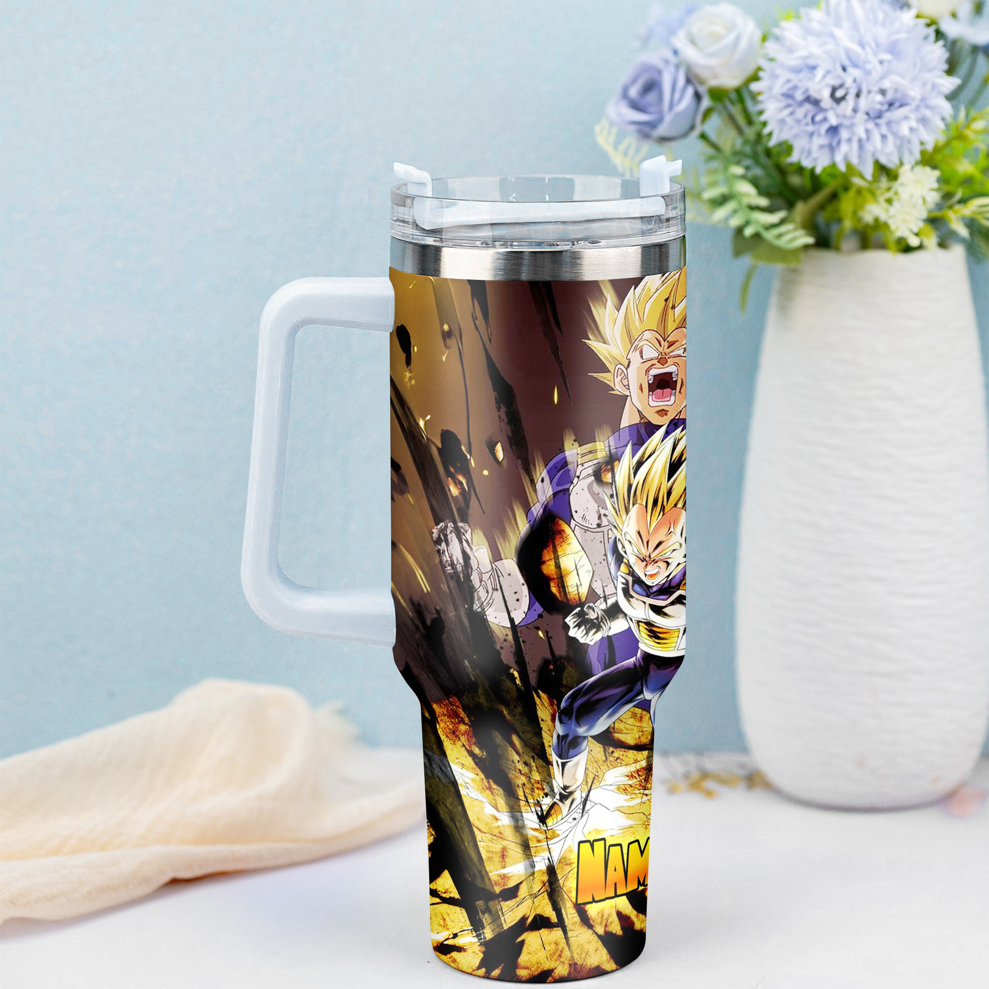 Dragon Ball Z Movies Custom Stanley Cup 40 oz 30 oz Tumbler With Handle