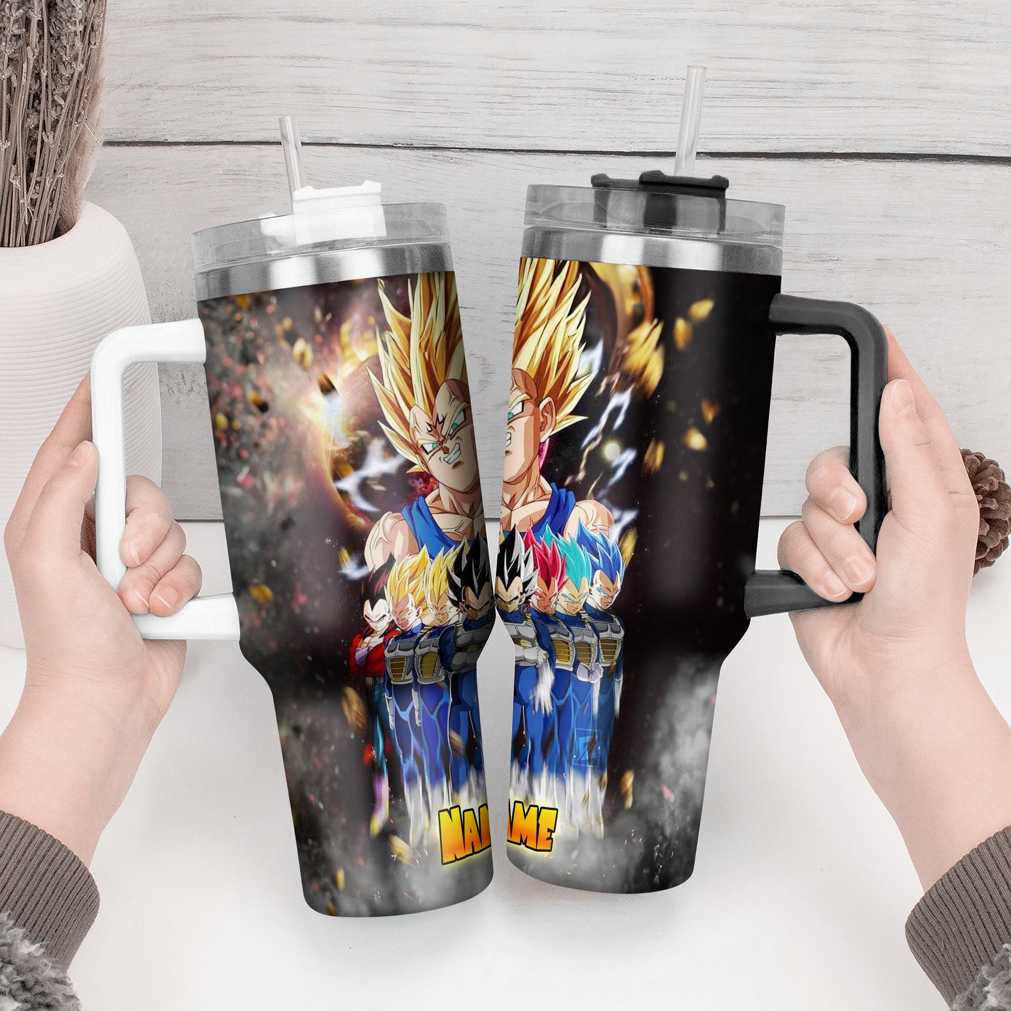 Dragon Ball Z Movies Custom Stanley Cup 40 oz 30 oz Tumbler With Handle