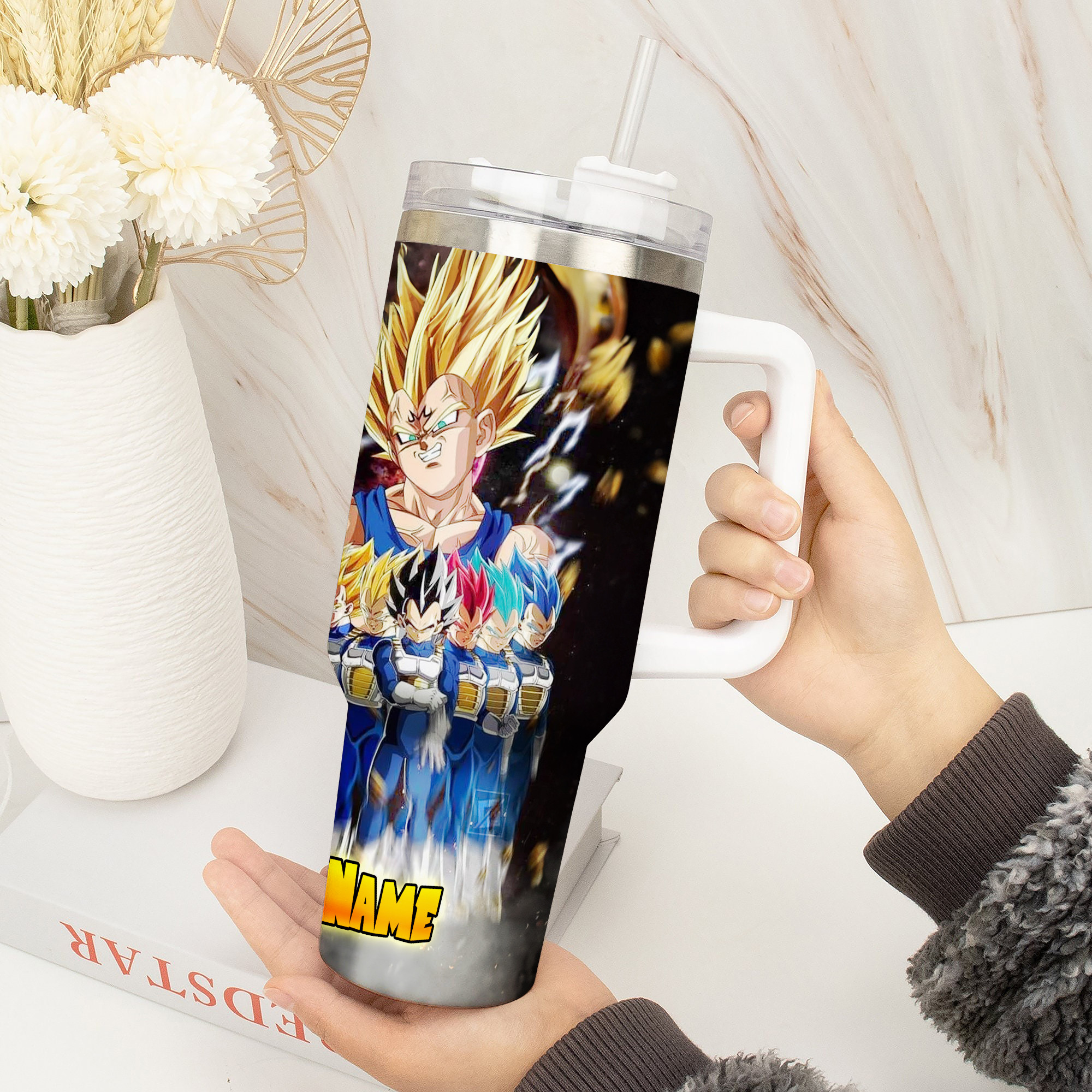 Dragon Ball Z Movies Custom Stanley Cup 40 oz 30 oz Tumbler With Handle