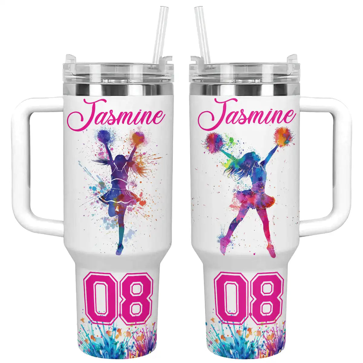 Dream Cheer Leading Custom Stanley Cup 40 oz 30 oz Tumbler With Handle