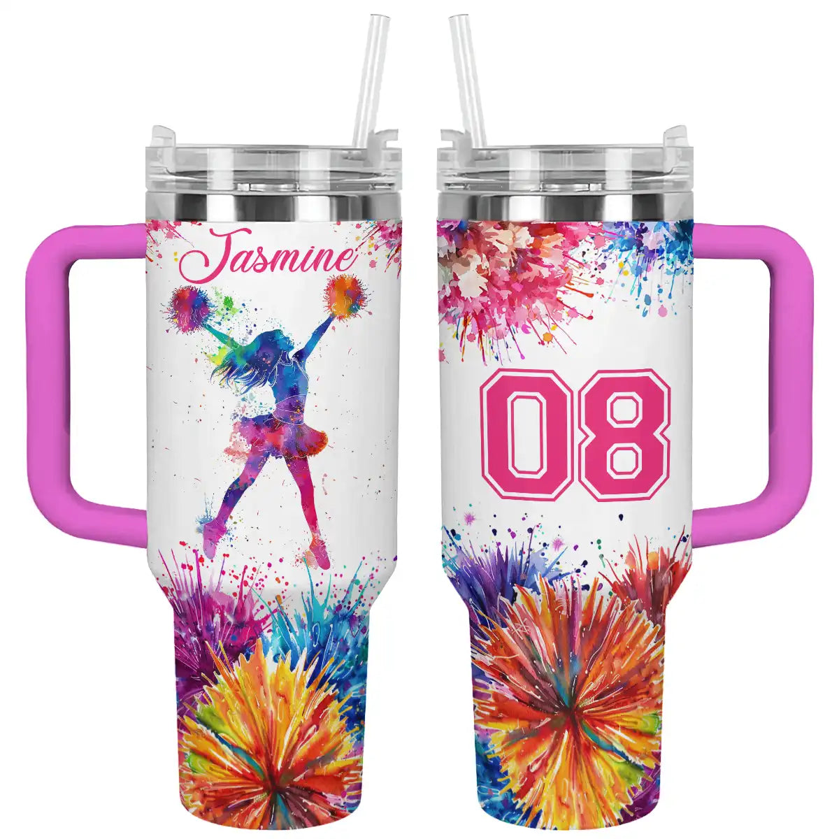 Dream Cheer Leading Custom Stanley Cup 40 oz 30 oz Tumbler With Handle