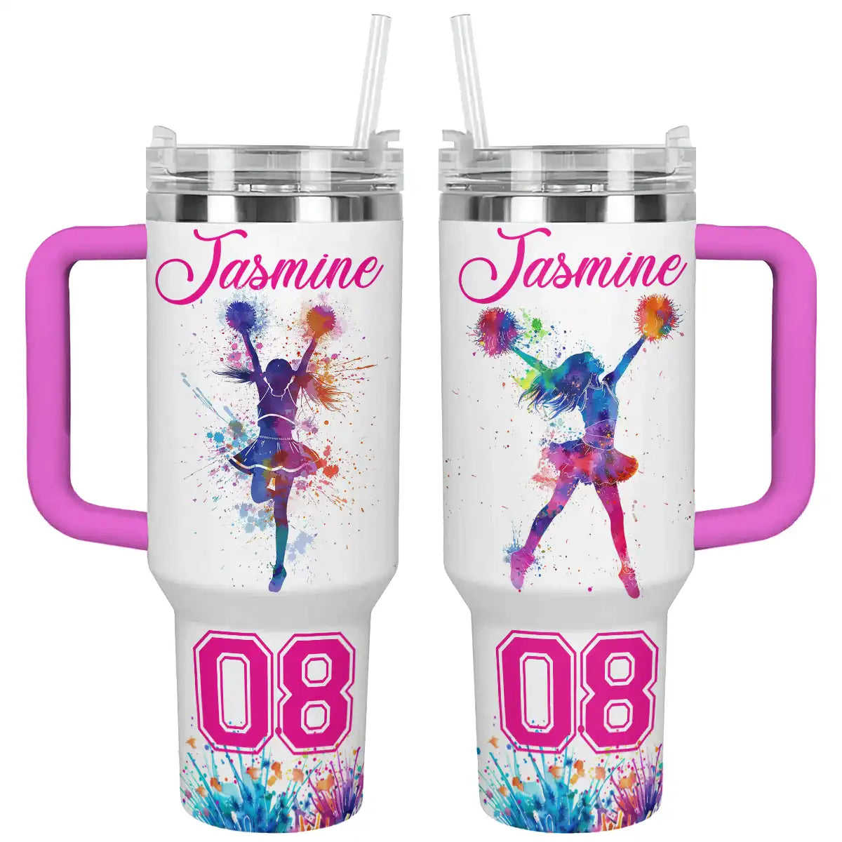 Dream Cheer Leading Custom Stanley Cup 40 oz 30 oz Tumbler With Handle