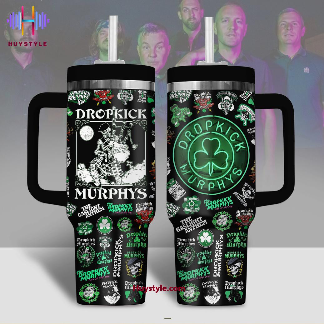 Dropkick Murphys Music Custom Stanley Cup 40 oz 30 oz Tumbler With Handle