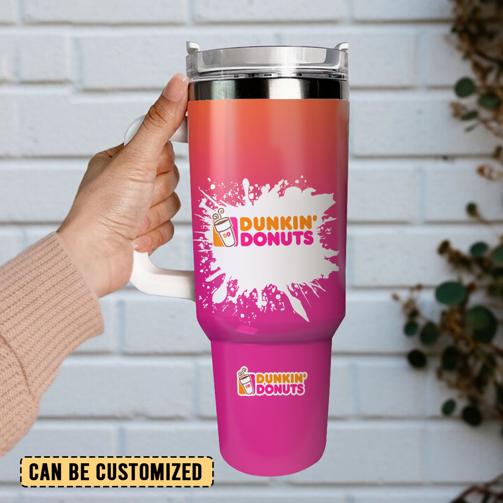Dunkin Donuts Food Custom Stanley Cup 40 oz 30 oz Tumbler With Handle