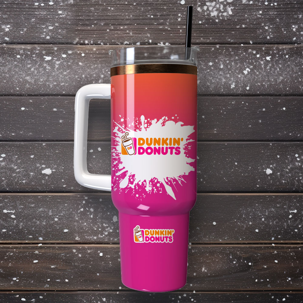 Dunkin Donuts Food Custom Stanley Cup 40 oz 30 oz Tumbler With Handle