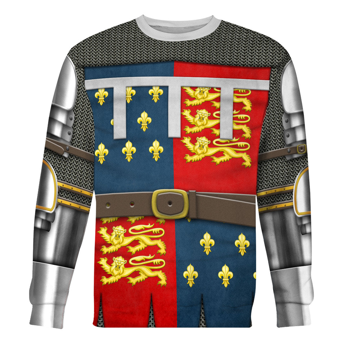 Edward The Black Prince- Battle of Poitiers- 1356 Costume Hoodie Sweatshirt T-Shirt Sweatpants Tracksuit - Stormmerch Exclusive
