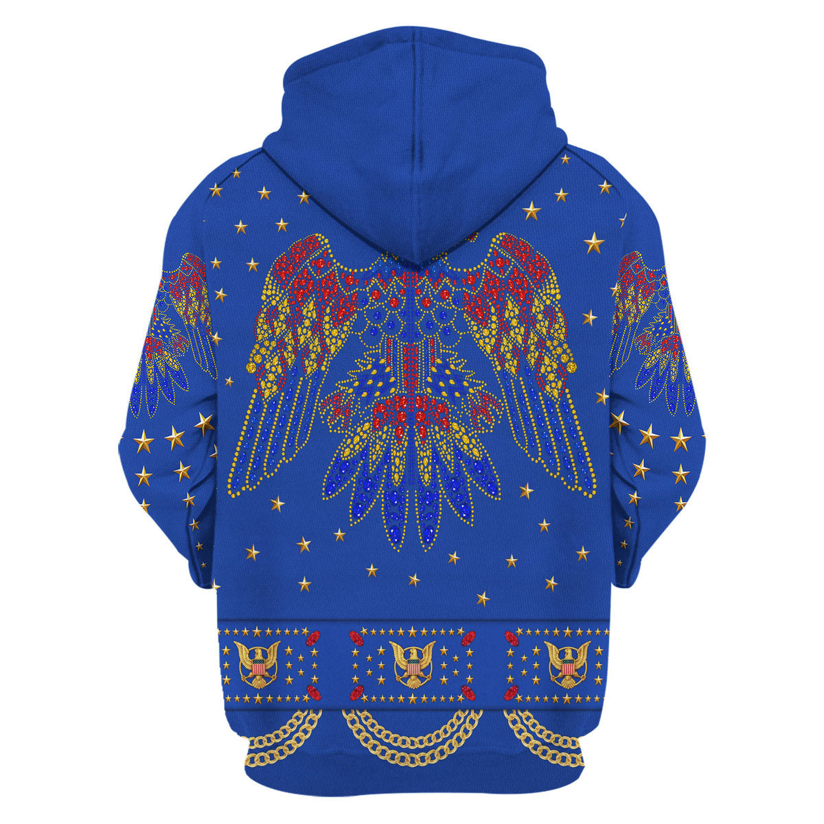 Elvis EAGLE Blue Costume Hoodie Sweatshirt T-Shirt Sweatpants - Stormmerch Exclusive