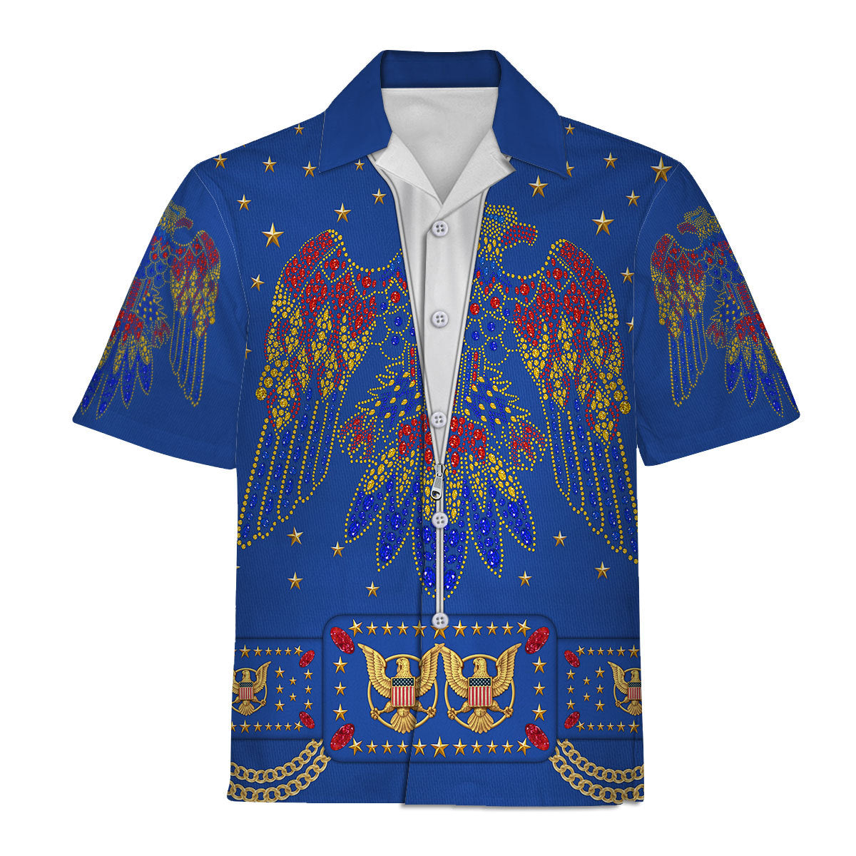 Elvis EAGLE Blue Costume Hoodie Sweatshirt T-Shirt Sweatpants - Stormmerch Exclusive