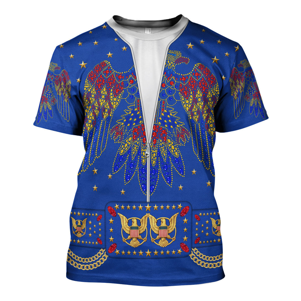 Elvis EAGLE Blue Costume Hoodie Sweatshirt T-Shirt Sweatpants - Stormmerch Exclusive