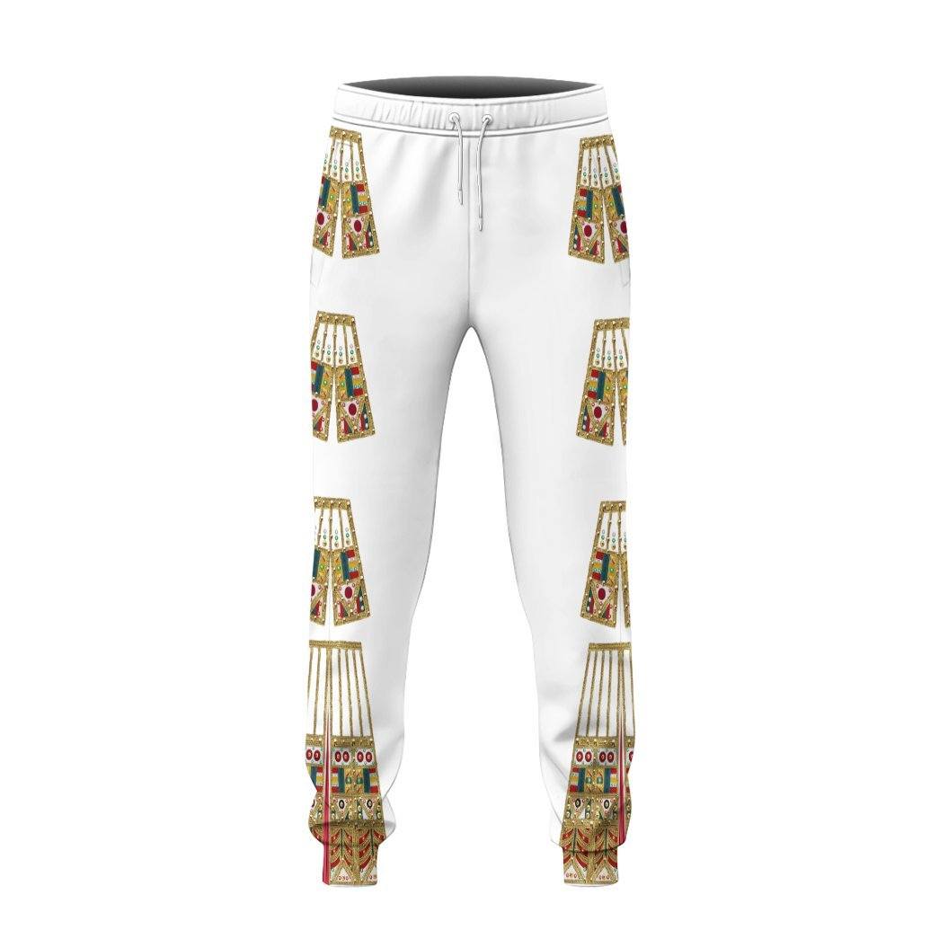 Elvis Presley Inca Gold Leaf Costume Hoodie Sweatshirt T-Shirt Sweatpants Tracksuit - Stormmerch Exclusive