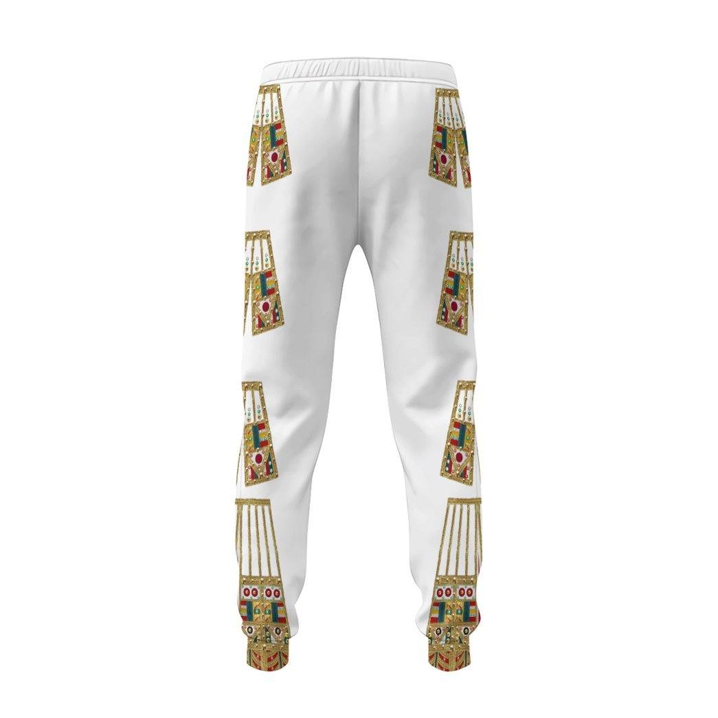 Elvis Presley Inca Gold Leaf Costume Hoodie Sweatshirt T-Shirt Sweatpants Tracksuit - Stormmerch Exclusive