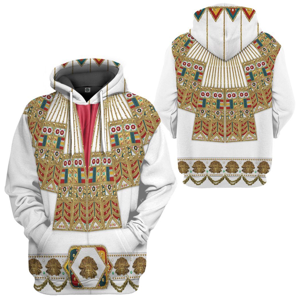 Elvis Presley Inca Gold Leaf Costume Hoodie Sweatshirt T-Shirt Sweatpants Tracksuit - Stormmerch Exclusive