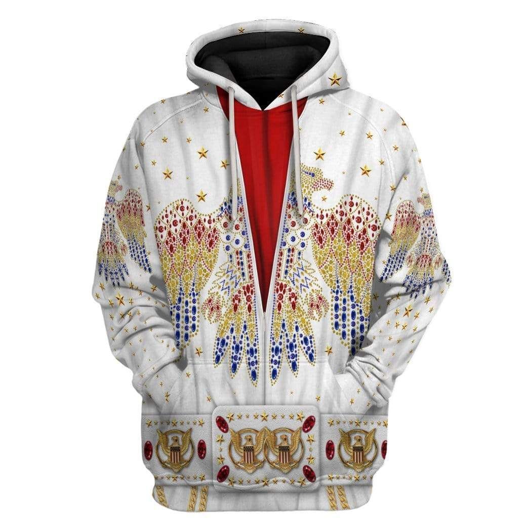 Elvis Presley Suit Costume Hoodie Sweatshirt T-Shirt Sweatpants Tracksuit - Stormmerch Exclusive