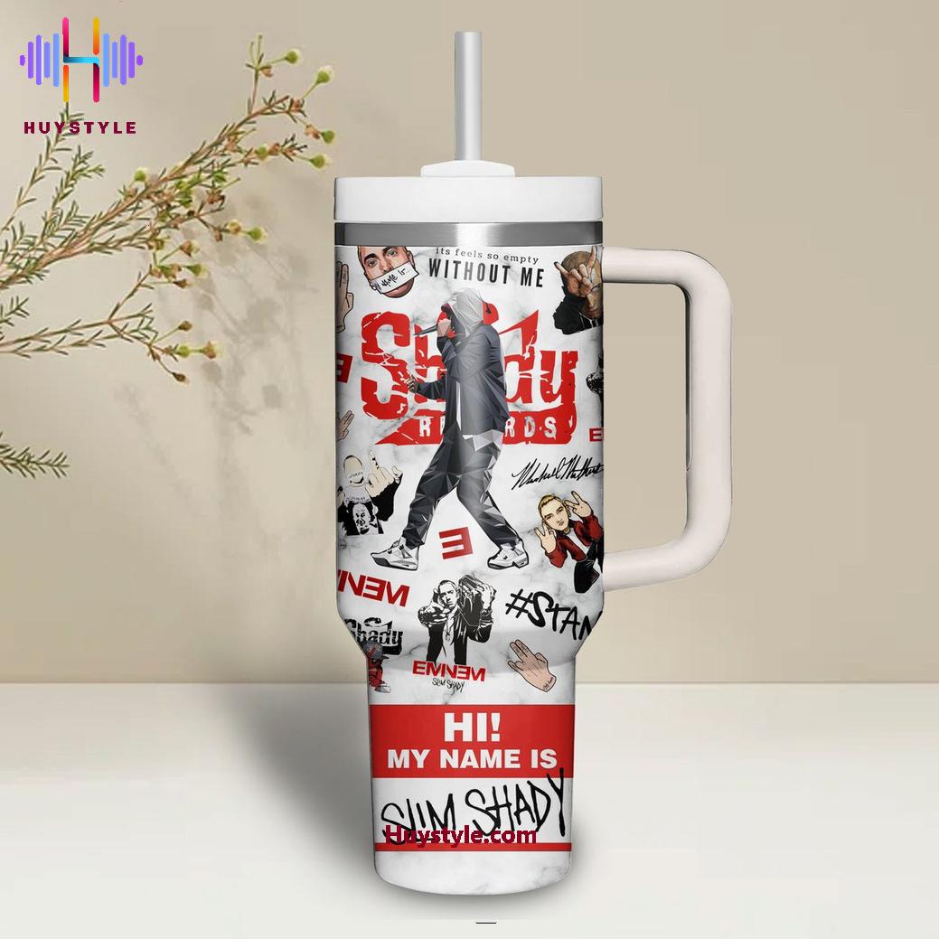 Eminem Music Custom Stanley Cup 40 oz 30 oz Tumbler With Handle