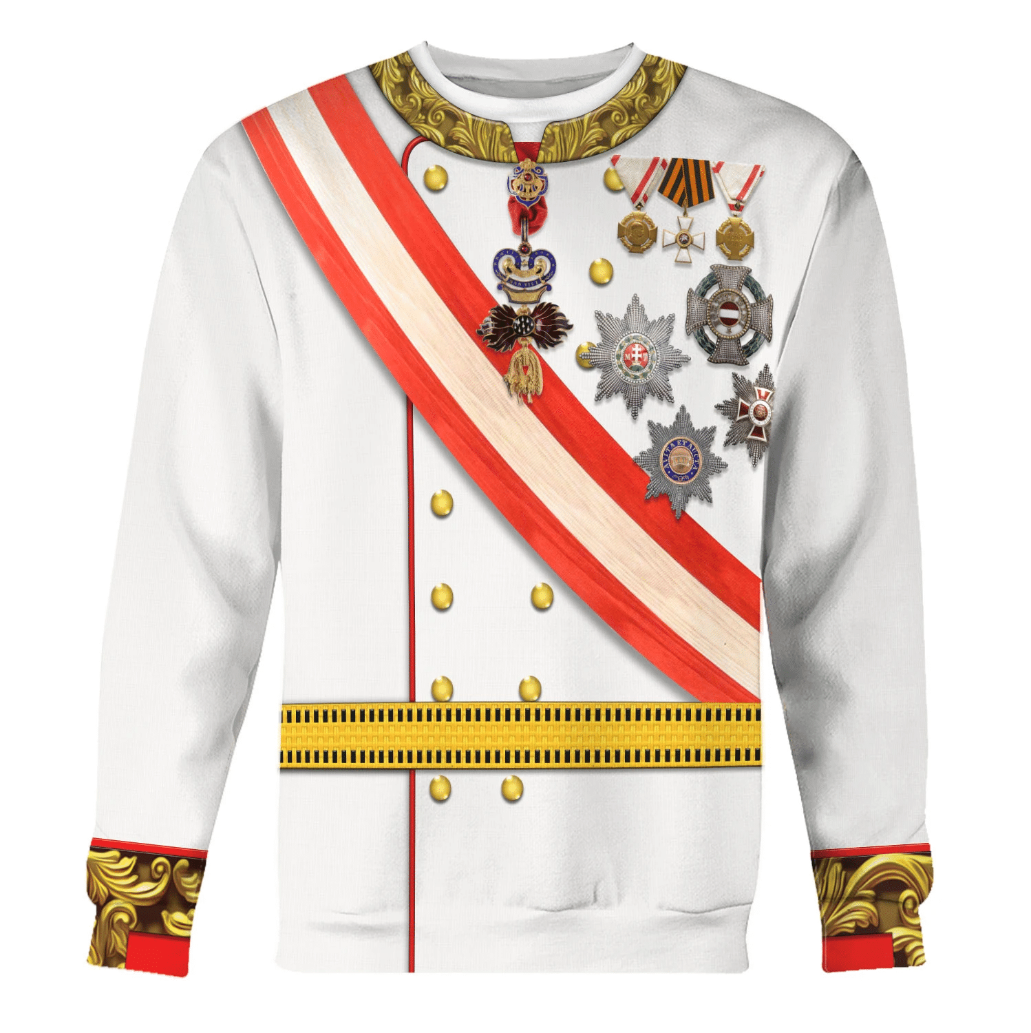 Emperor Franz Joseph I Costume Hoodie Sweatshirt T-Shirt Sweatpants Tracksuit - Stormmerch Exclusive