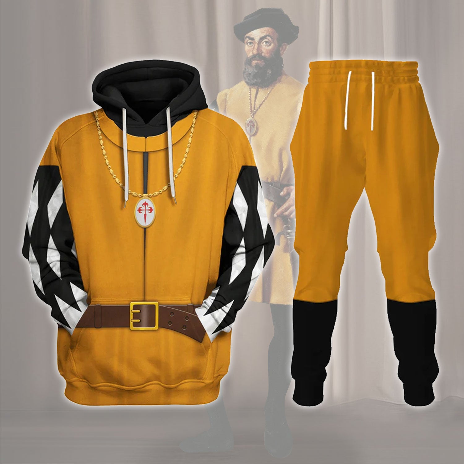 Explorer Ferdinand Magellan Costume Hoodie Sweatshirt T-Shirt Sweatpants Tracksuit - Stormmerch Exclusive