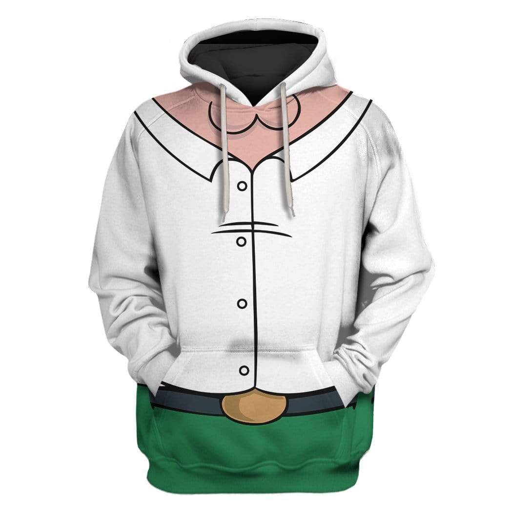 Family Guy Peter Costume Hoodie Sweatshirt T-Shirt Sweatpants Tracksuit - Stormmerch Exclusive