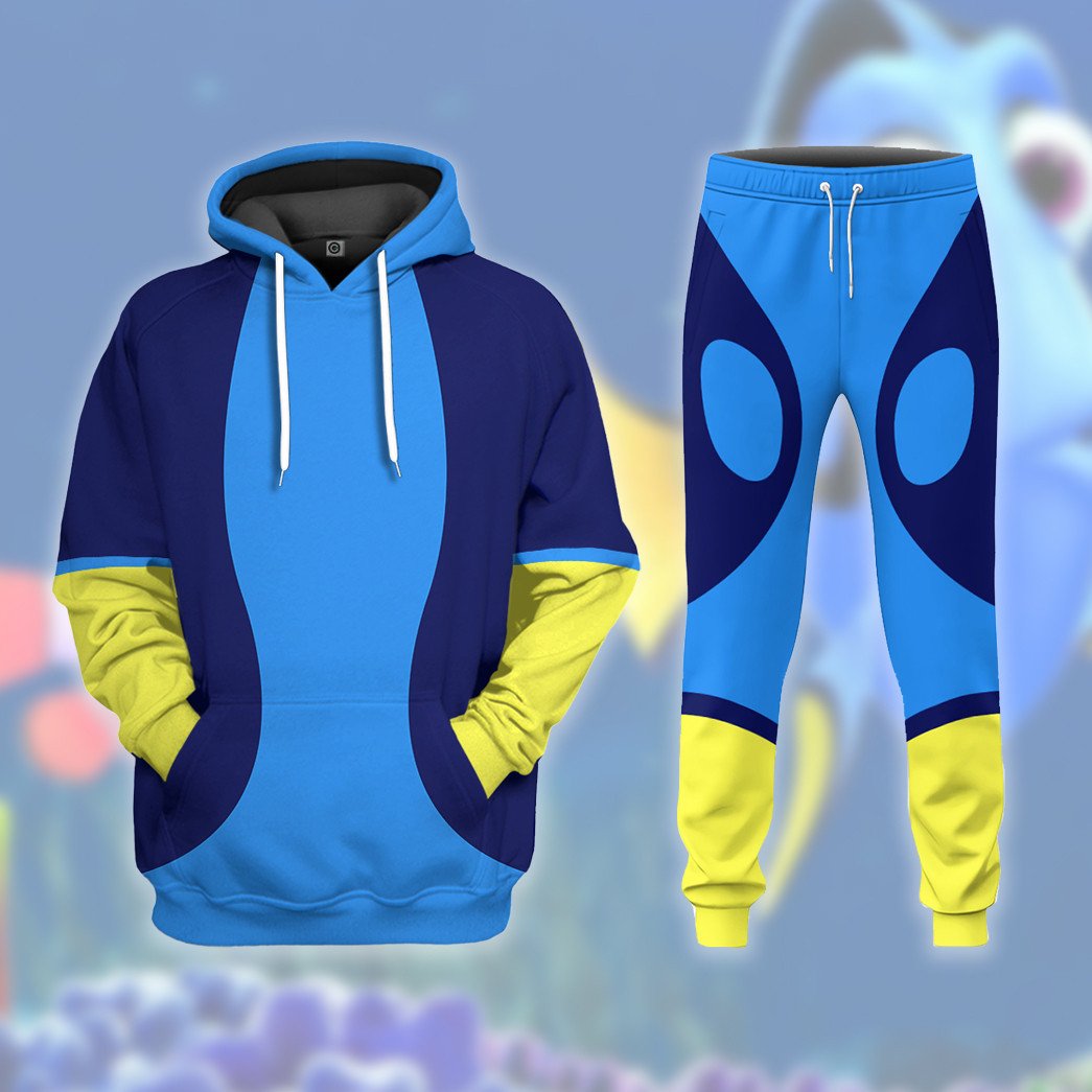 Finding Nemo Dory Cosplay Costume Hoodie Sweatshirt T-Shirt Sweatpants Tracksuit - Stormmerch Exclusive