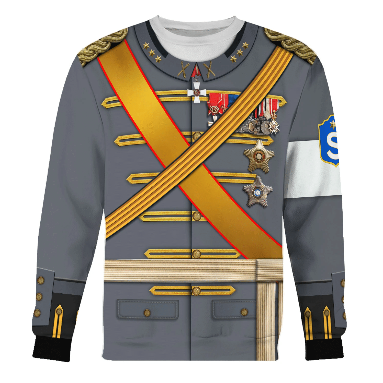 Finnish Military Leader Carl Gustaf Emil Mannerheim Costume Hoodie Sweatshirt T-Shirt Sweatpants Tracksuit - Stormmerch Exclusive