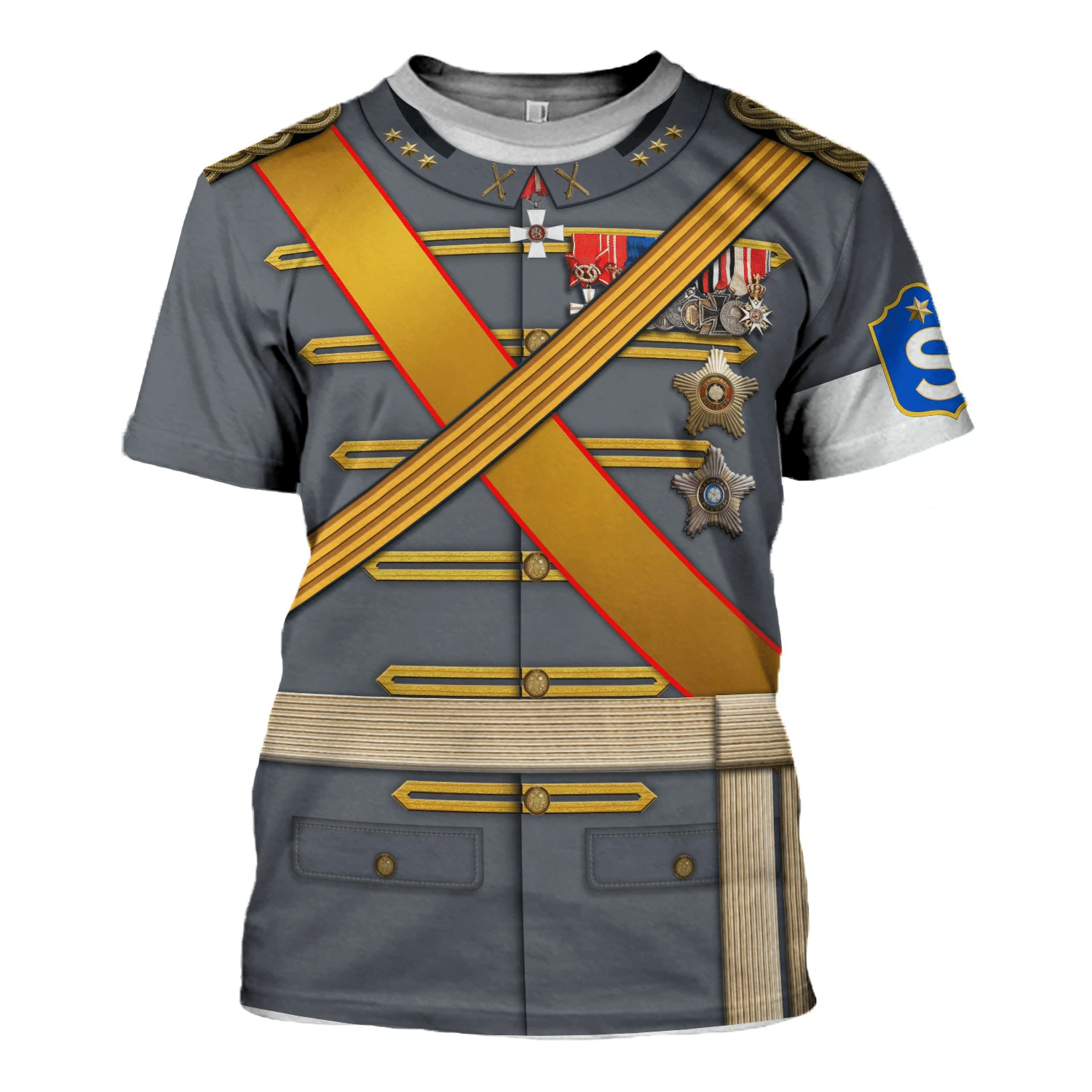 Finnish Military Leader Carl Gustaf Emil Mannerheim Costume Hoodie Sweatshirt T-Shirt Sweatpants Tracksuit - Stormmerch Exclusive