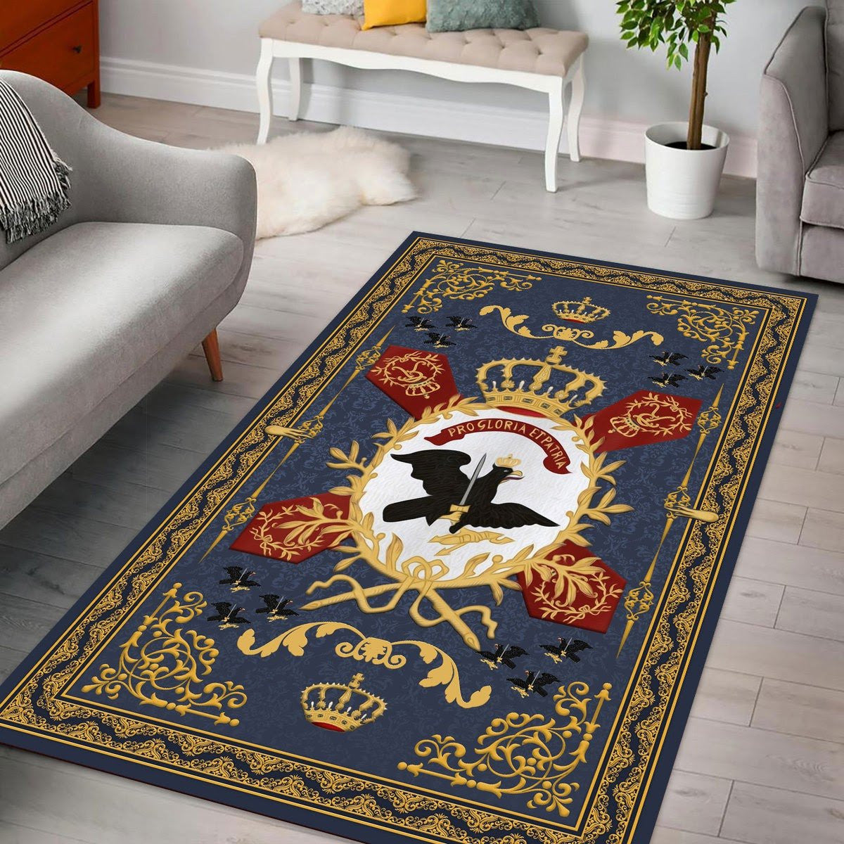 Flag Prussian Army Rug - Stormmerch Exclusive