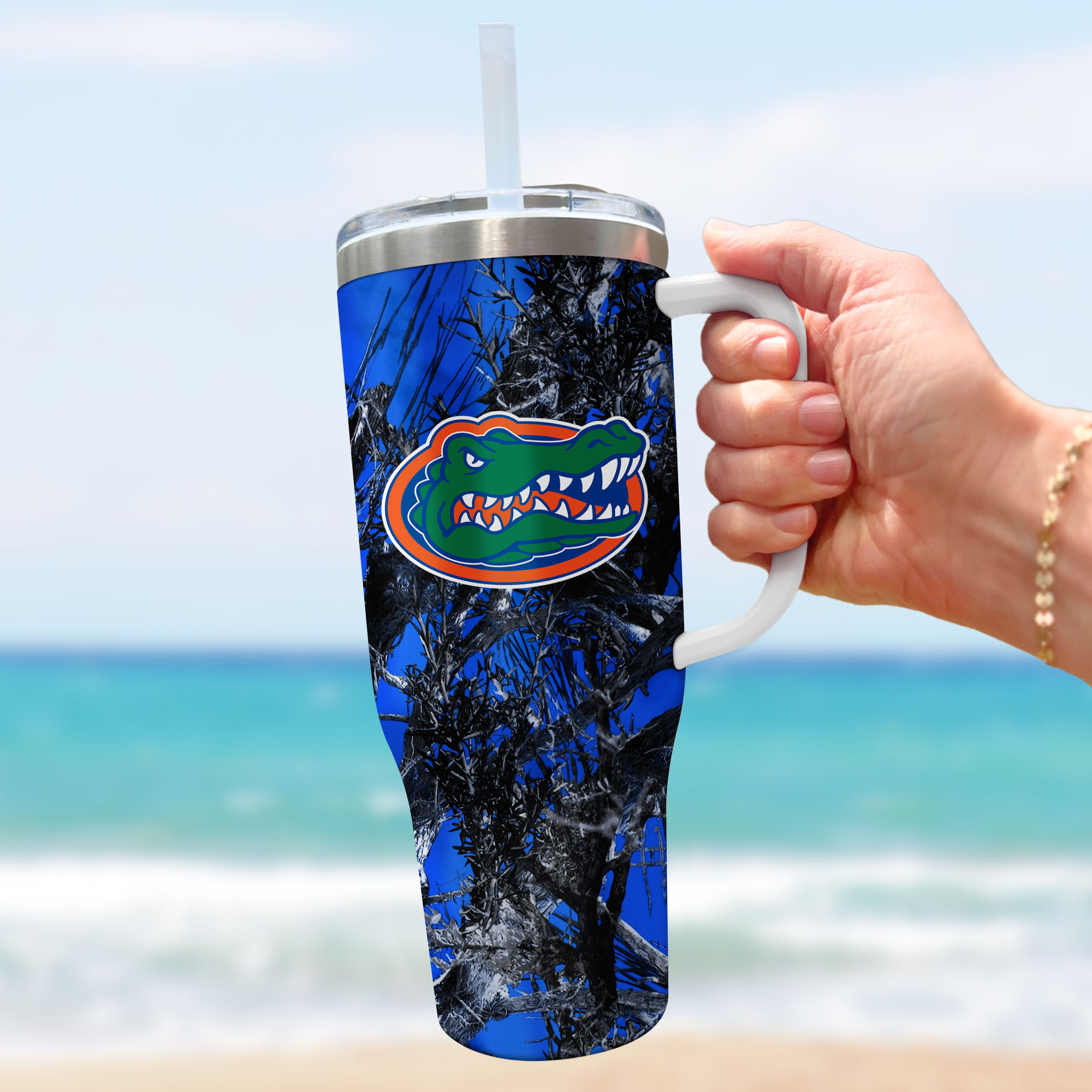 Florida Gators NCAA Hunting Custom Stanley Cup 40 oz 30 oz Tumbler With Handle