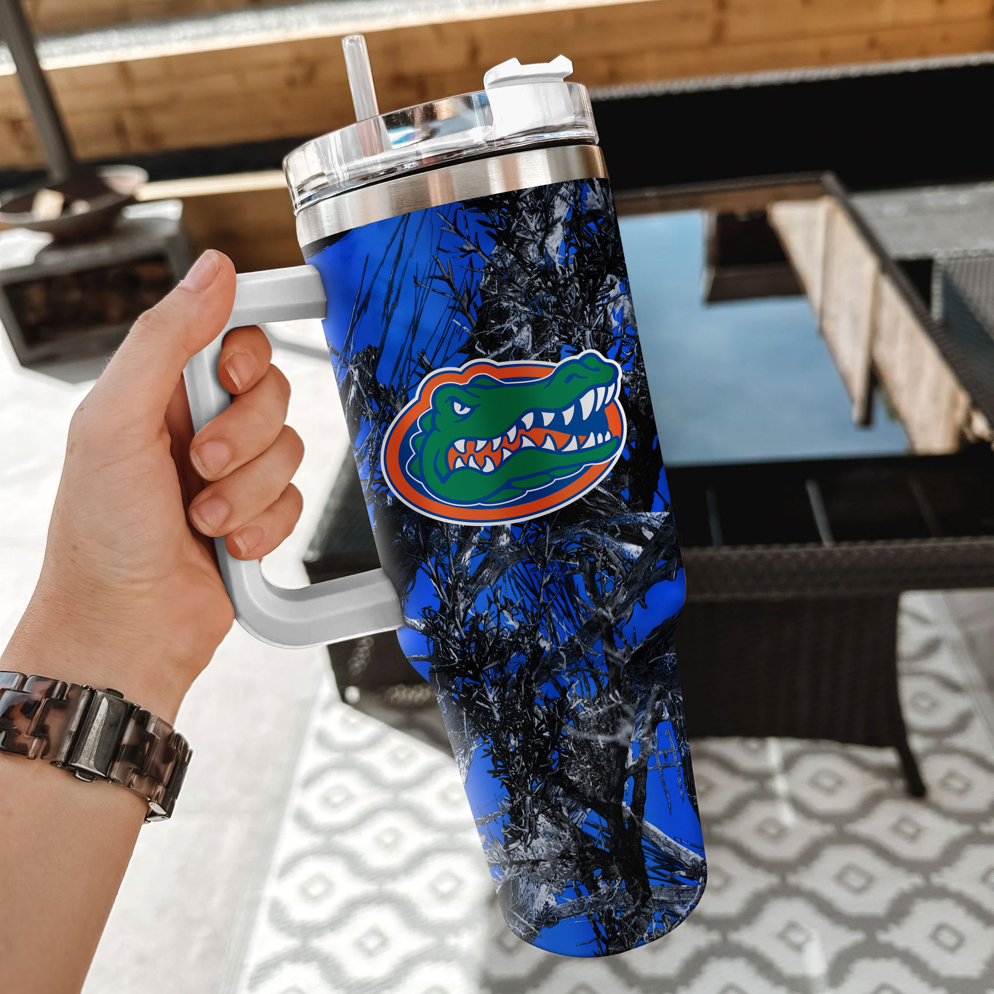 Florida Gators NCAA Hunting Custom Stanley Cup 40 oz 30 oz Tumbler With Handle