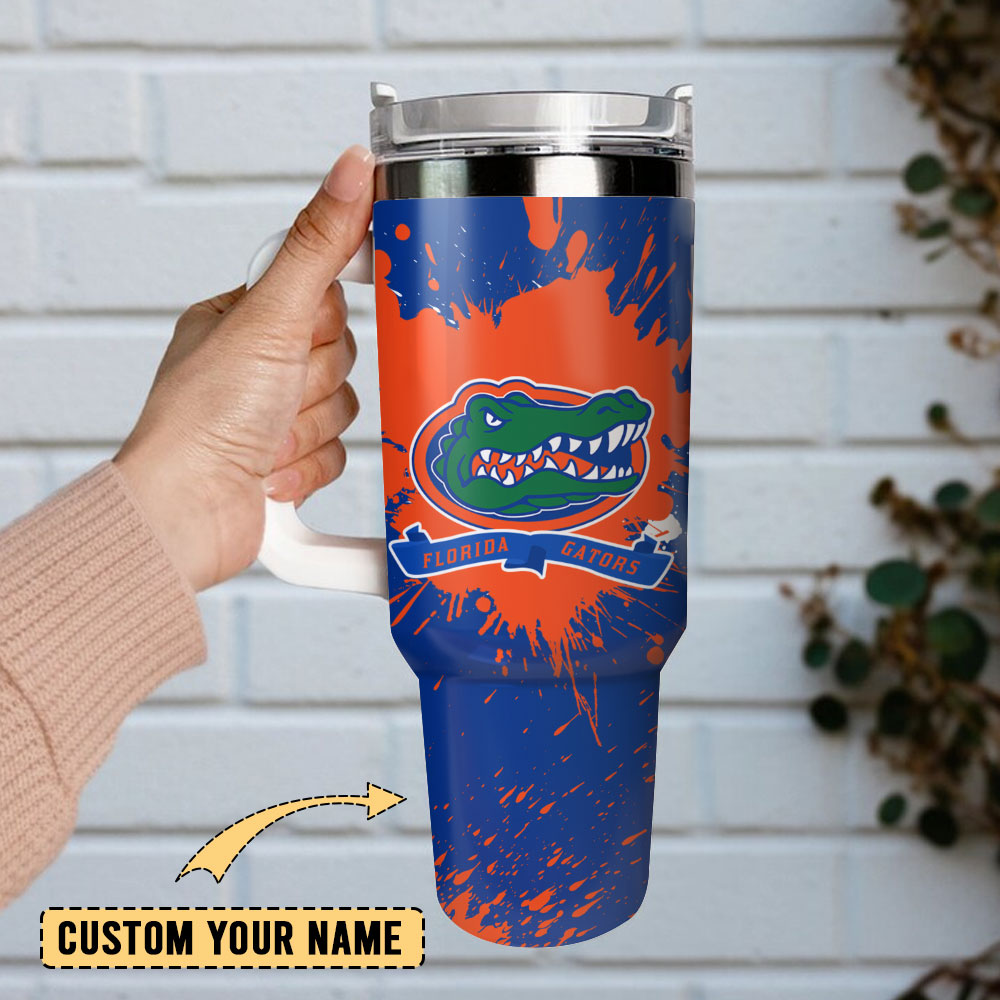 Florida Gators NCAA Sport Football Custom Stanley Cup 40 oz 30 oz Tumbler With Handle