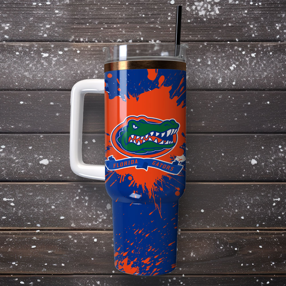 Florida Gators NCAA Sport Football Custom Stanley Cup 40 oz 30 oz Tumbler With Handle