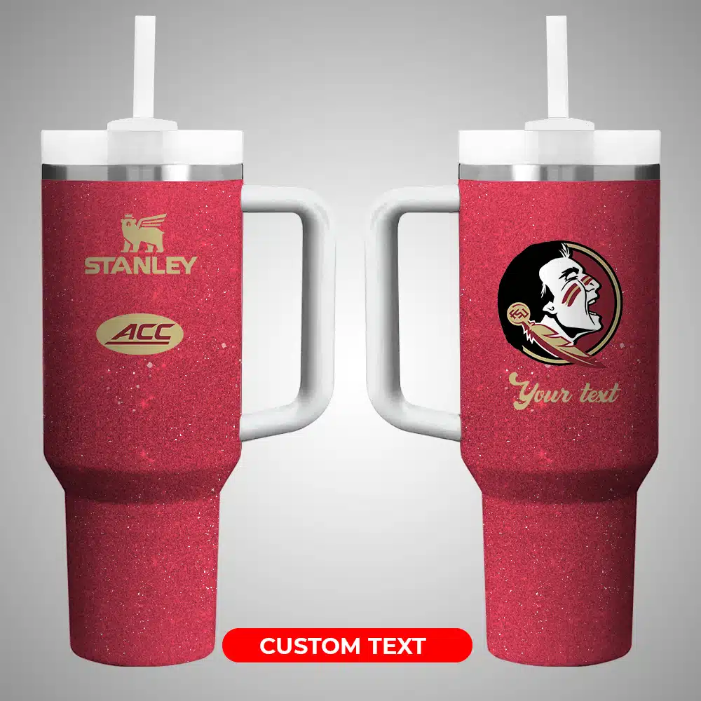 Florida State Seminoles NCAA Custom Stanley Cup 40 oz 30 oz Tumbler With Handle