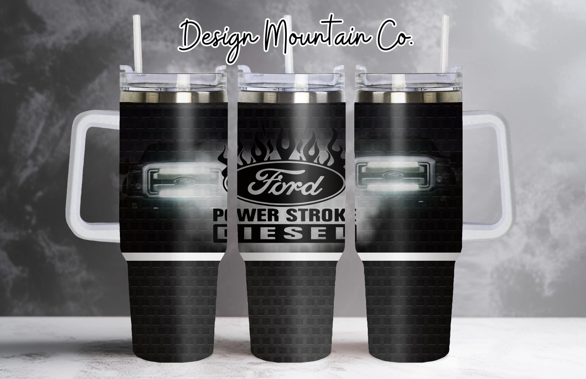 Ford Cars Custom Stanley Cup 40 oz 30 oz Tumbler With Handle
