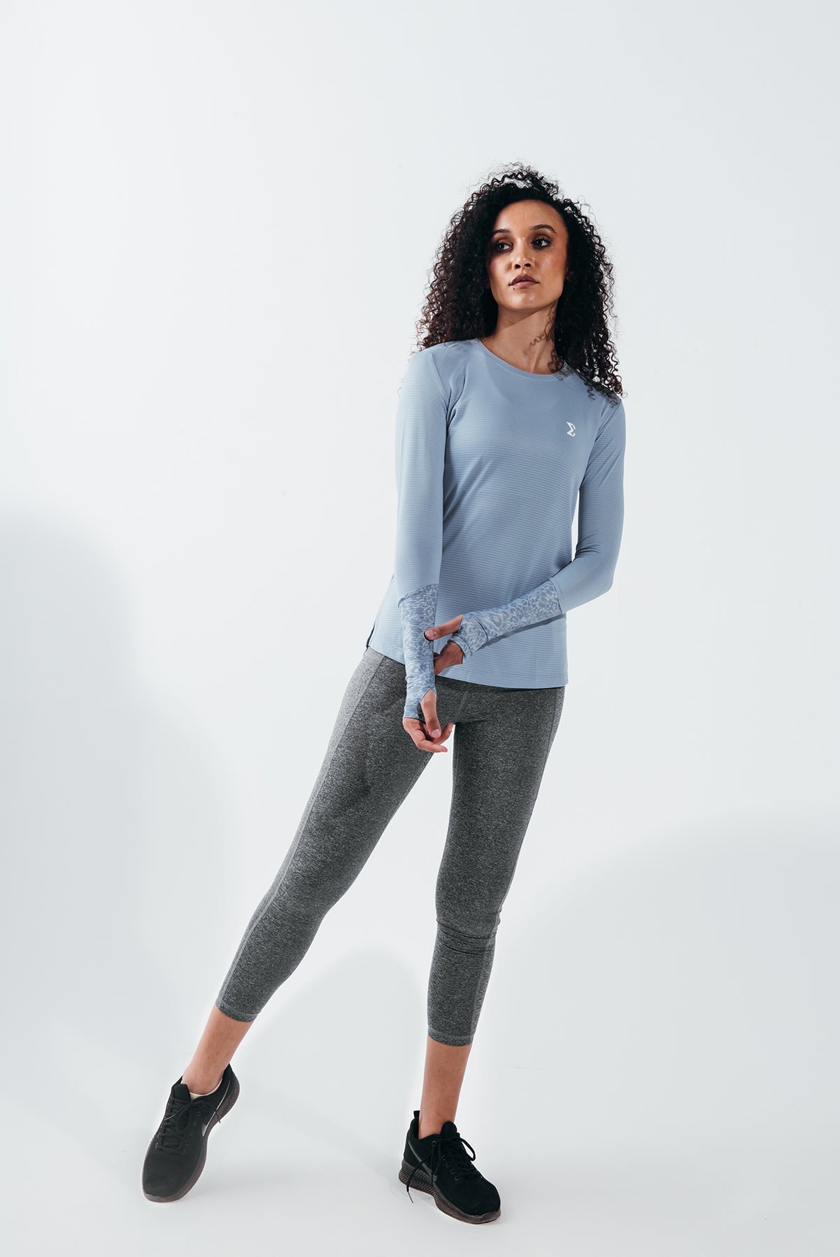 Forget Me Not Basic Gym Sport Workout Long Sleeve T-Shirt