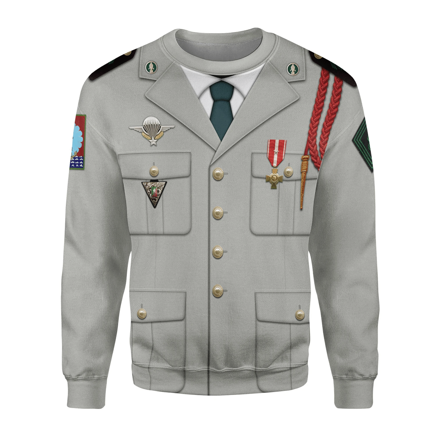 French Foreign Legion Costume Hoodie Sweatshirt T-Shirt Sweatpants Tracksuit - Stormmerch Exclusive