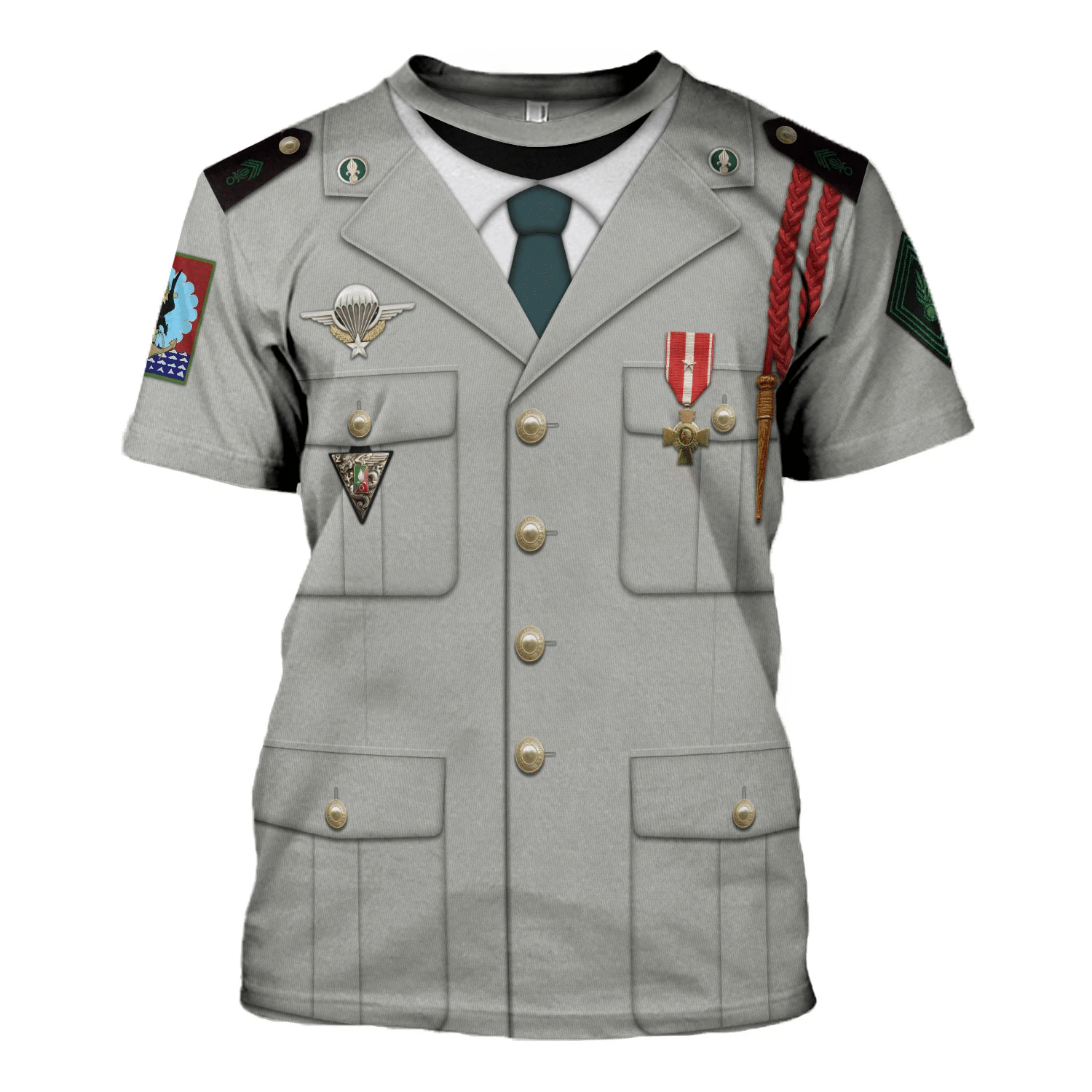 French Foreign Legion Costume Hoodie Sweatshirt T-Shirt Sweatpants Tracksuit - Stormmerch Exclusive