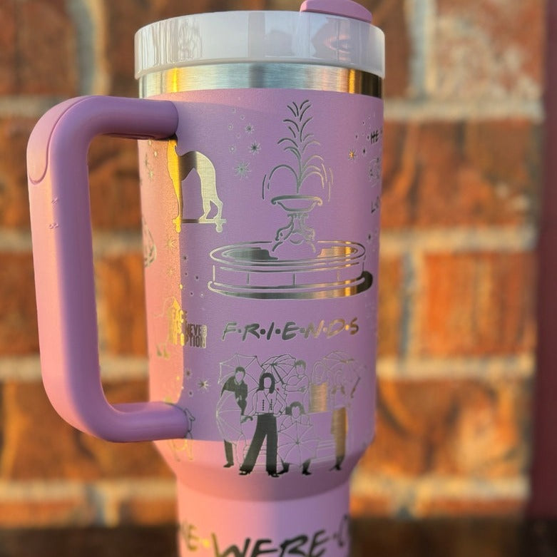 Friends TV Series Custom Stanley Cup 40 oz 30 oz Tumbler With Handle