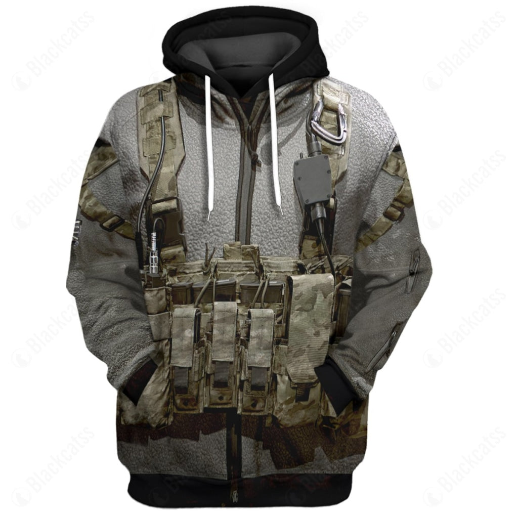 Game Call of Duty Modern Warfare Costume Hoodie Sweatshirt T-Shirt Sweatpants Tracksuit - Stormmerch Exclusive