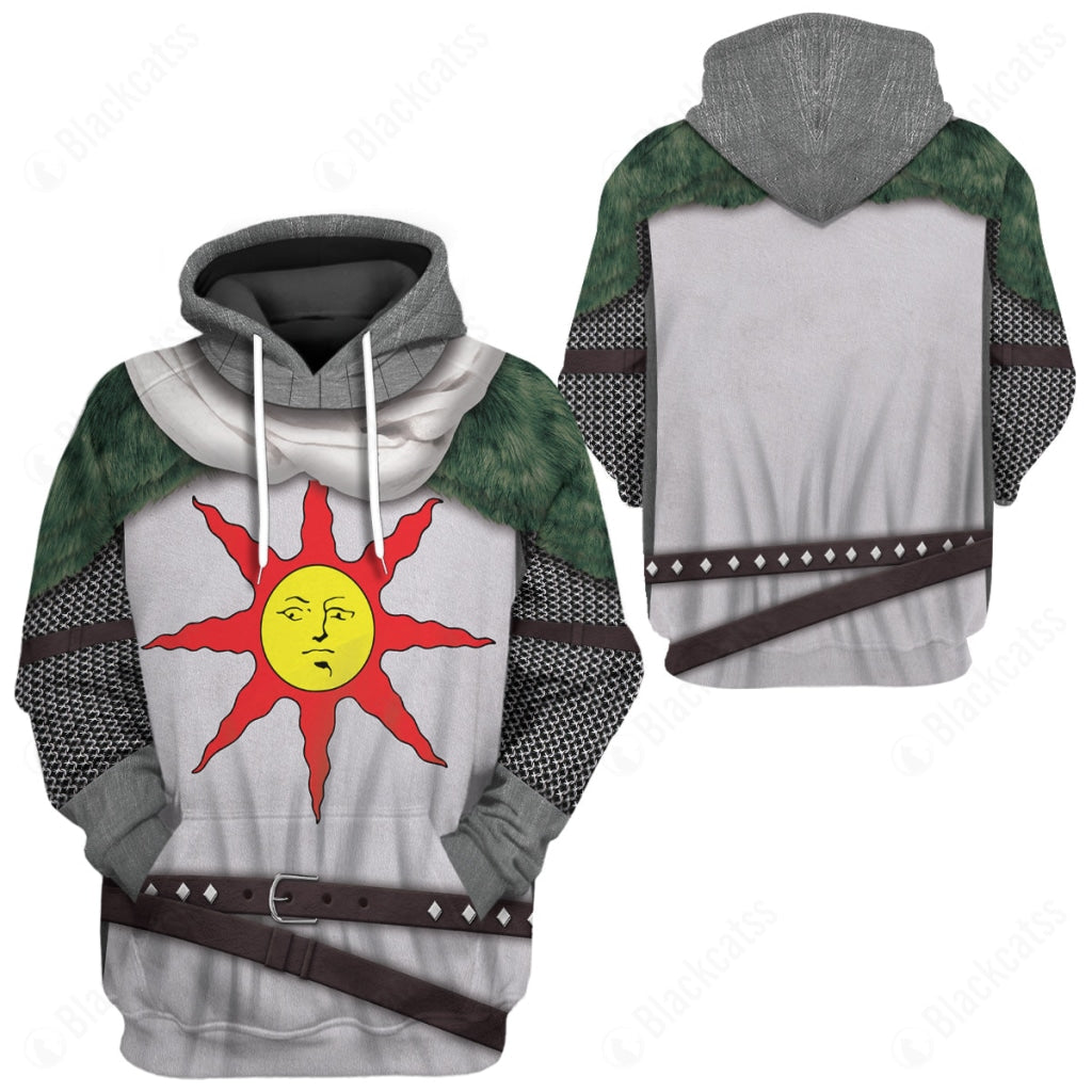Game Dark Souls Solaire Of Astora Costume Hoodie Sweatshirt T-Shirt Sweatpants Tracksuit - Stormmerch Exclusive