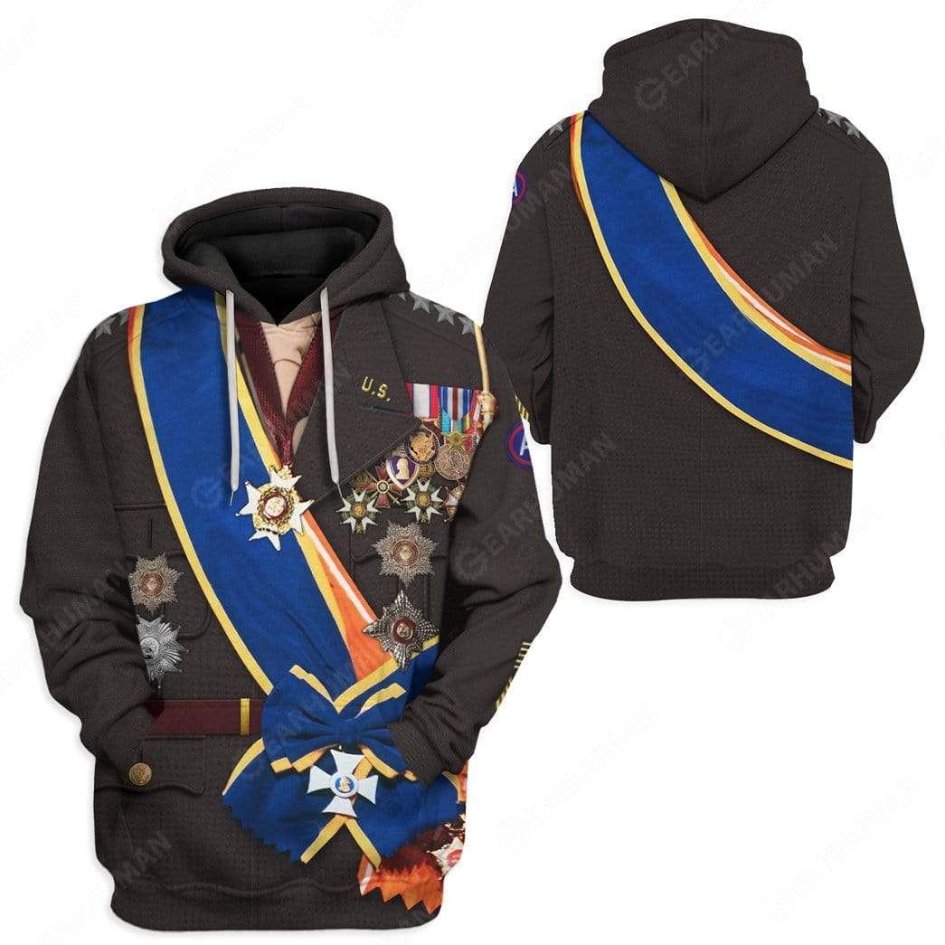 George Smith Patton Costume Hoodie Sweatshirt T-Shirt Sweatpants Tracksuit - Stormmerch Exclusive