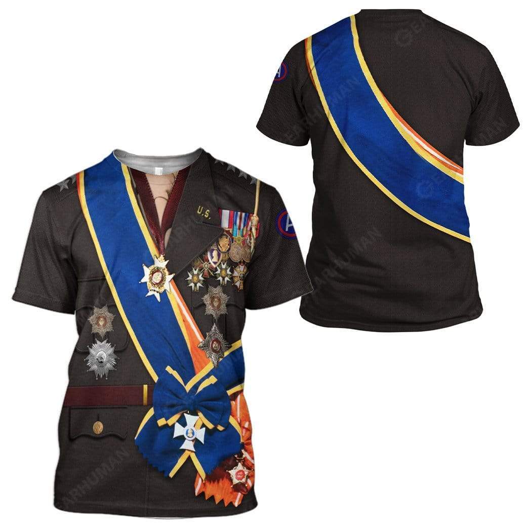 George Smith Patton Costume Hoodie Sweatshirt T-Shirt Sweatpants Tracksuit - Stormmerch Exclusive