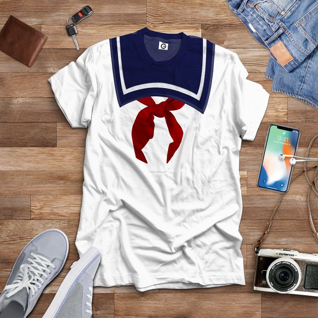 Ghostbusters Stay Puft Marshmallow Man Cosplay Costume Hoodie Sweatshirt T-Shirt Sweatpants Tracksuit - Stormmerch Exclusive