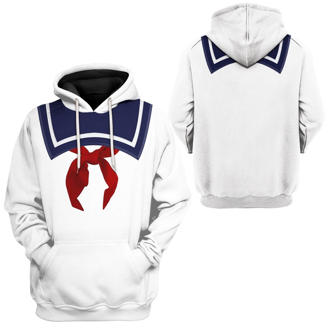 Ghostbusters Stay Puft Marshmallow Man Cosplay Costume Hoodie Sweatshirt T-Shirt Sweatpants Tracksuit - Stormmerch Exclusive