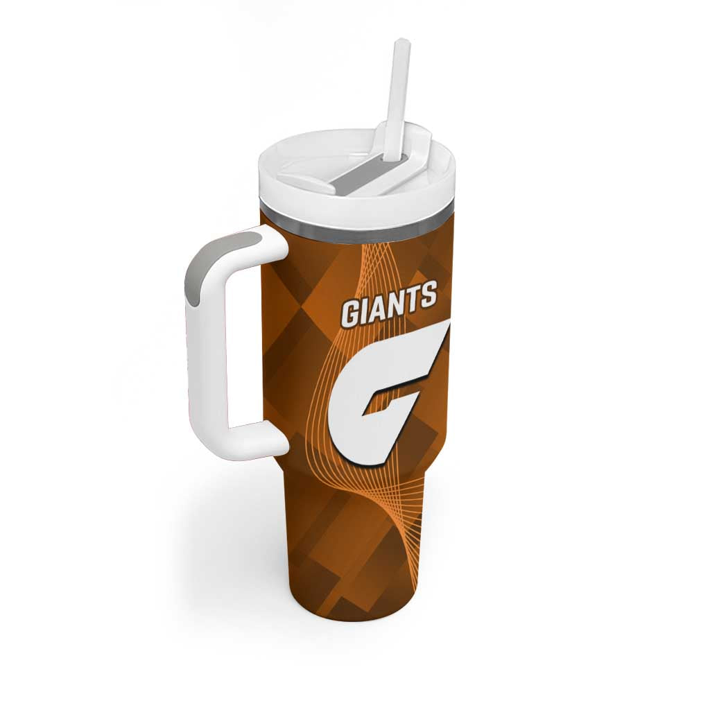 Giants And Swans Football Dynamic Style Custom Stanley Cup 40 oz 30 oz Tumbler With Handle