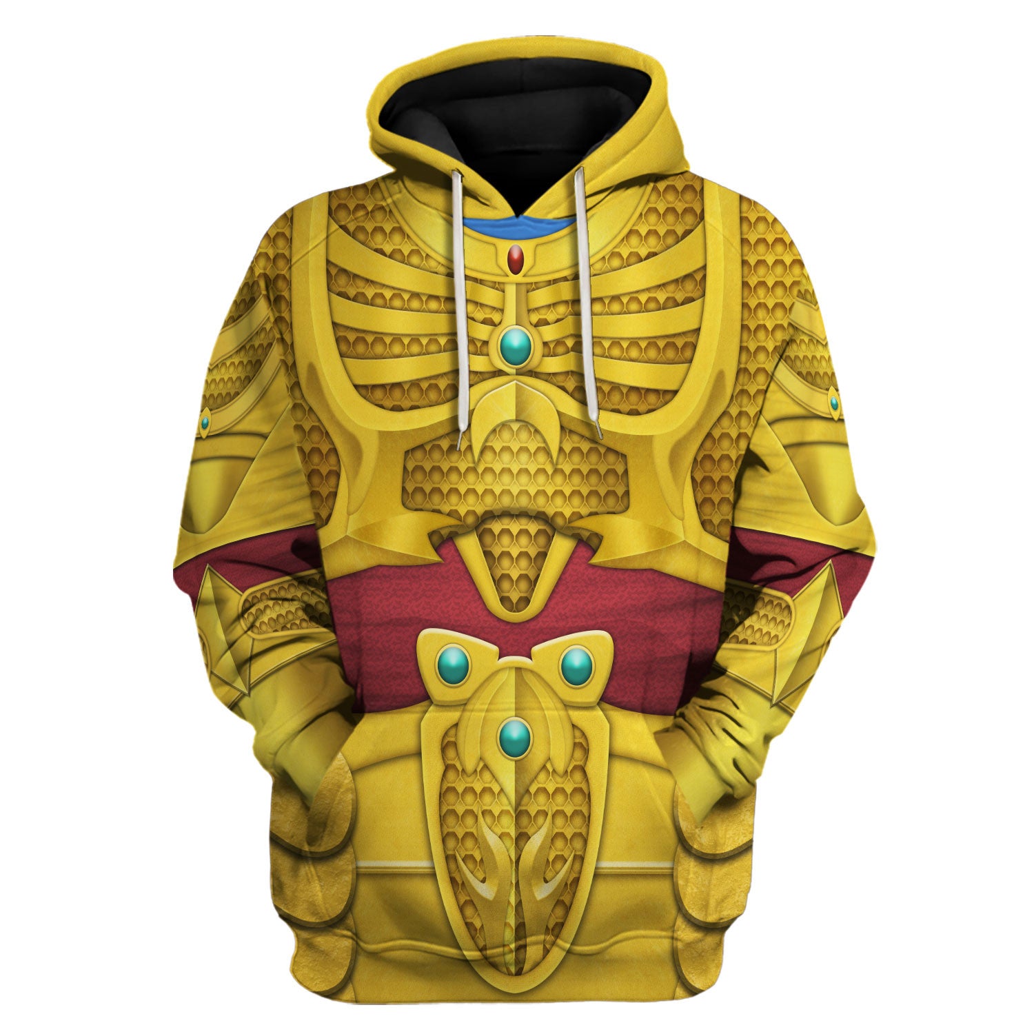 Goldar Mighty Morphin Hoodies Sweatshirt T-shirt Hawaiian Tracksuit - Stormmerch Exclusive