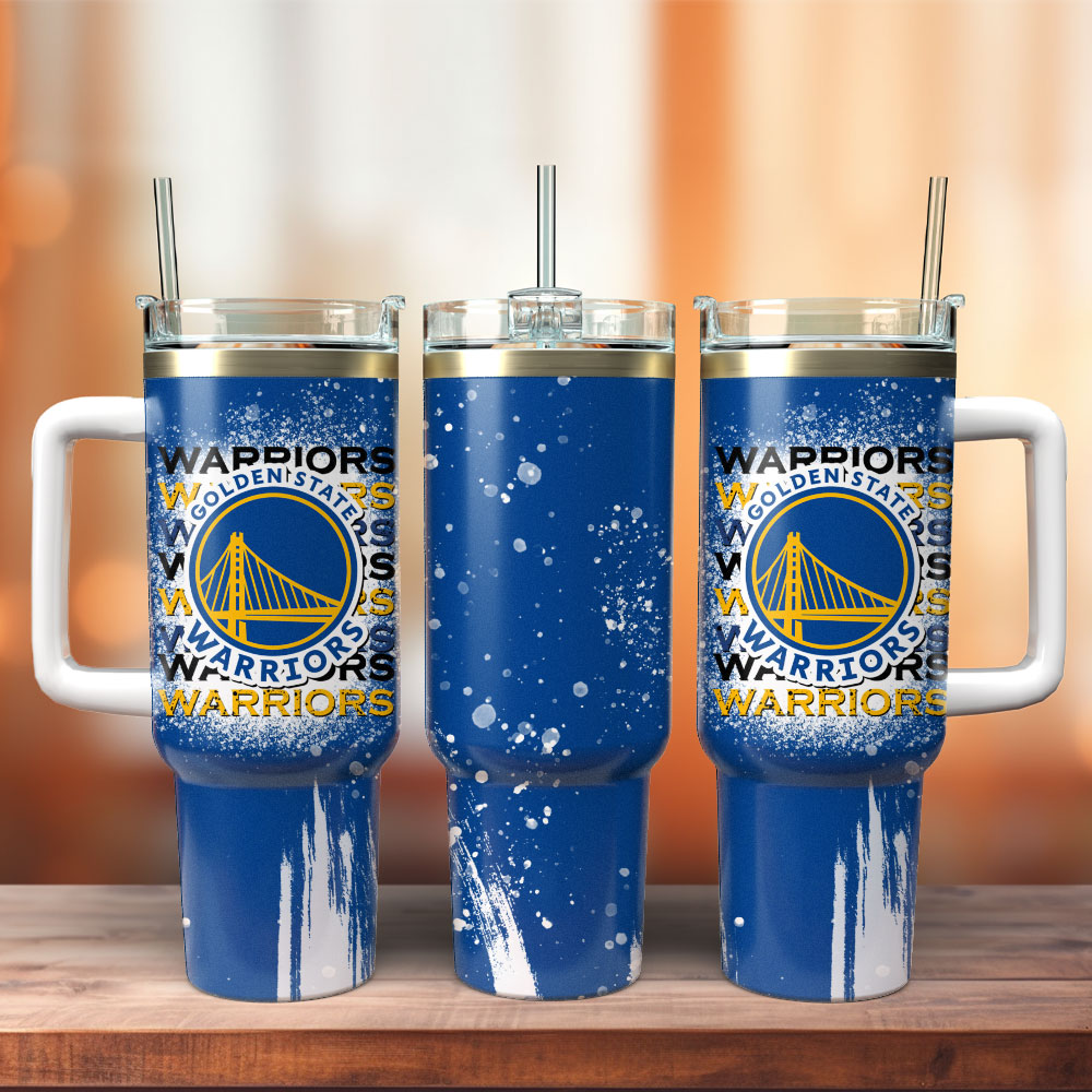 Golden State Warriors NBA Sport Custom Stanley Cup 40 oz 30 oz Tumbler With Handle