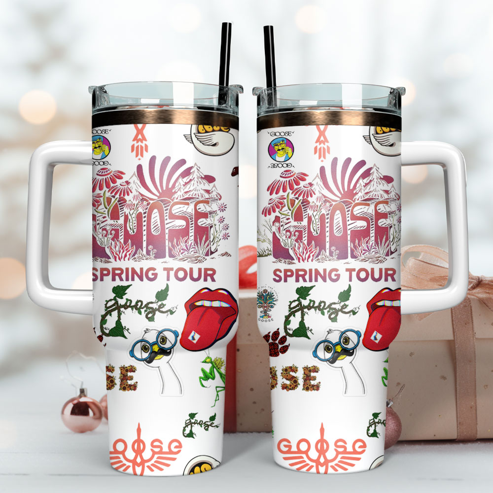 Goose Music Band Custom Stanley Cup 40 oz 30 oz Tumbler With Handle