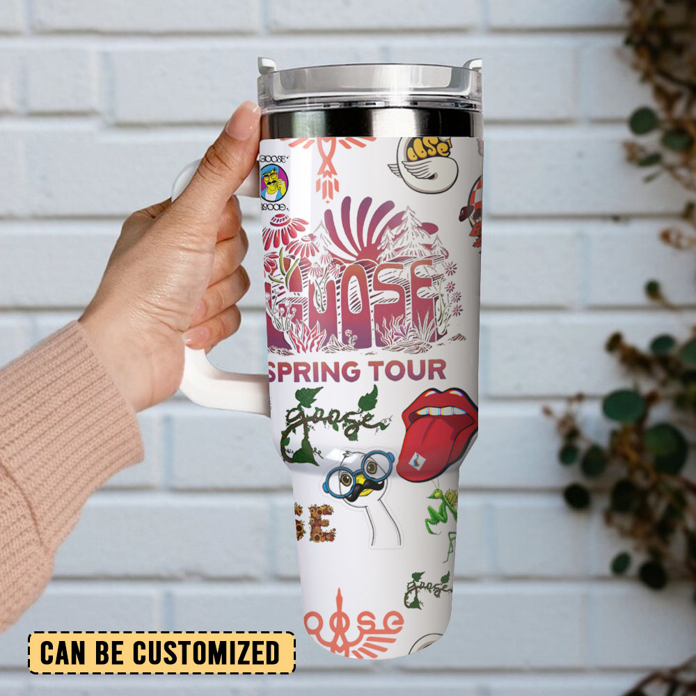 Goose Music Band Custom Stanley Cup 40 oz 30 oz Tumbler With Handle