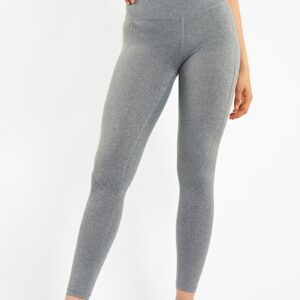 Gray Crucial Basic Gym Sport Workout Leggings