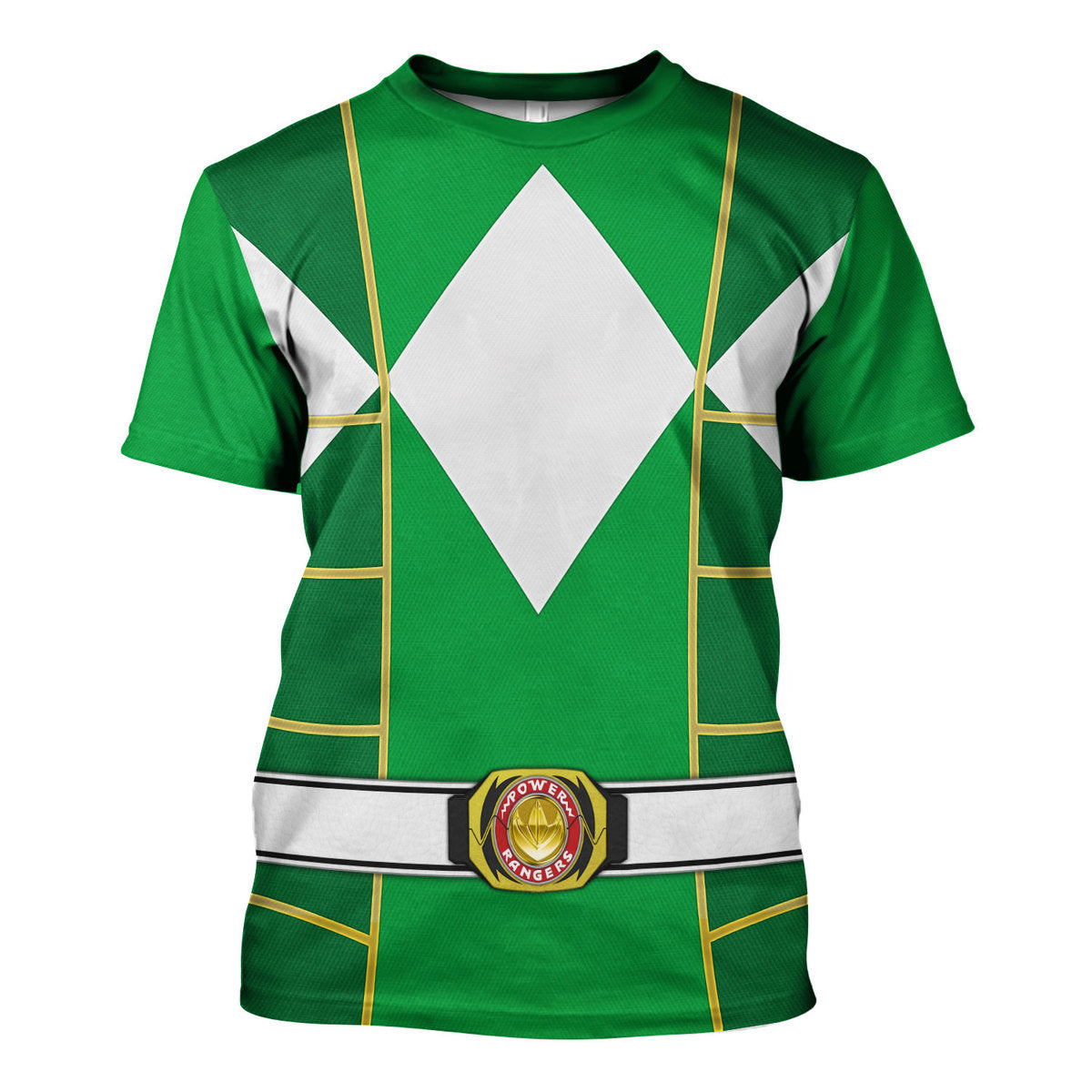 Green Ranger Mighty Morphin Cosplay Hoodies Sweatshirt T-shirt Hawaiian - Stormmerch Exclusive